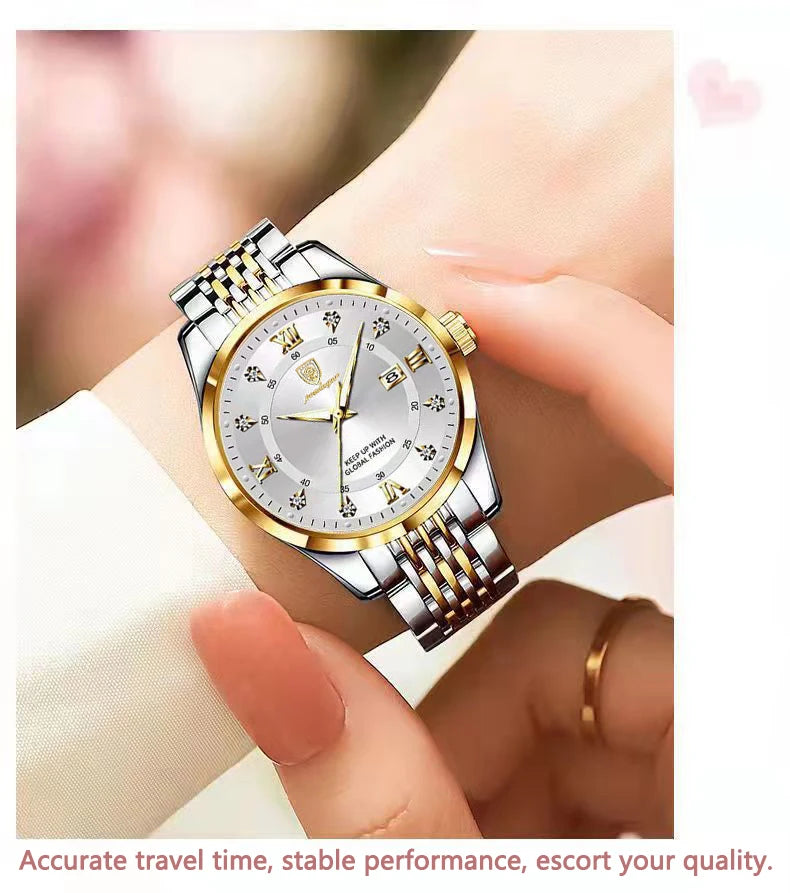 Timely Treasures Celeste Noir Womens Watch