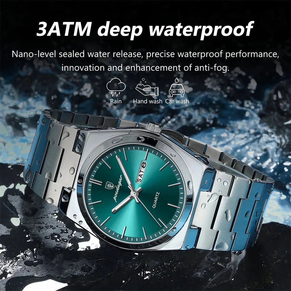 Timely Treasures Valor Vantage Mens Stylish Watch