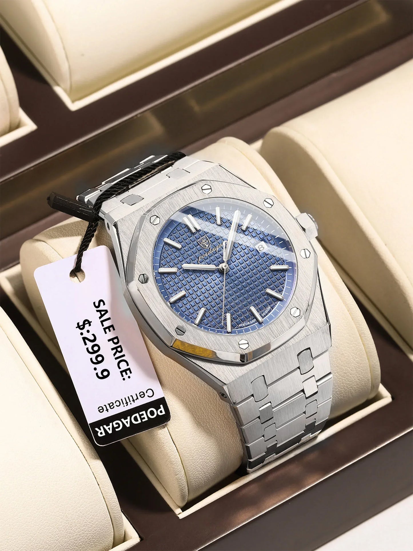 Timely Treasures Aurelius Time Mens Stylish Watch